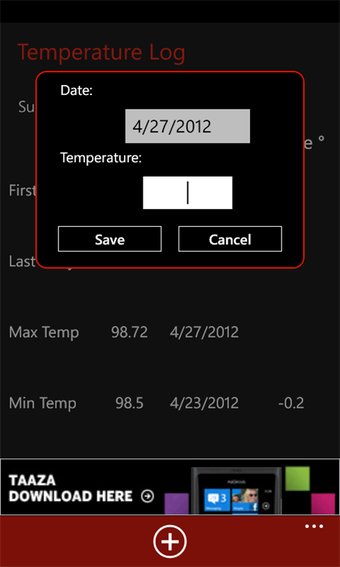 Imagen 2 para Temperature Log for Windo…