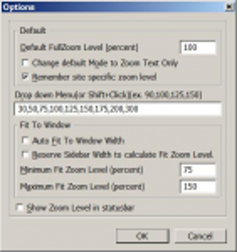 Imagen 0 para Default FullZoom Level fo…