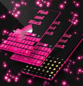 Image 2 for Pink Keyboard For WhatsAp…