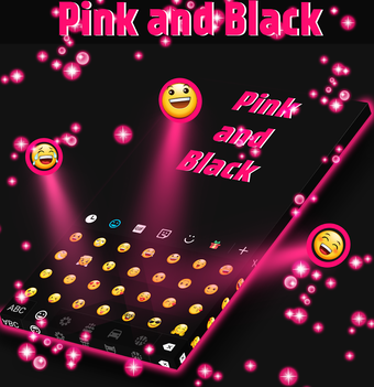 Imagen 1 para Pink Keyboard For WhatsAp…