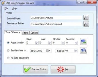 Image 0 for EXIF Date Changer