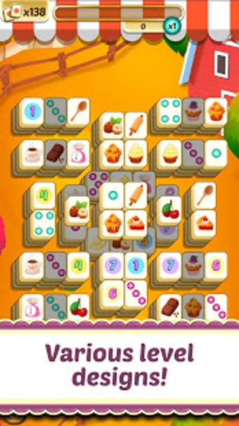 Image 2 for Mahjong Solitaire Cupcake…