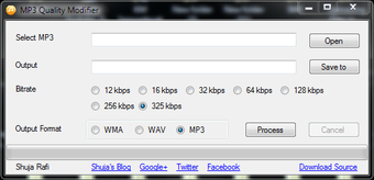 Image 0 for MP3 Quality Modifier