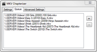 Image 0 for MKV Chapterizer Portable