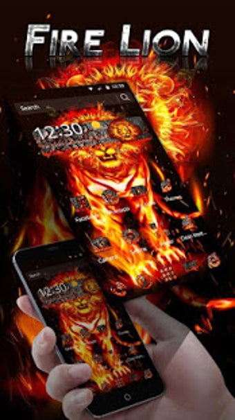 Image 1 for Fire Lion Theme