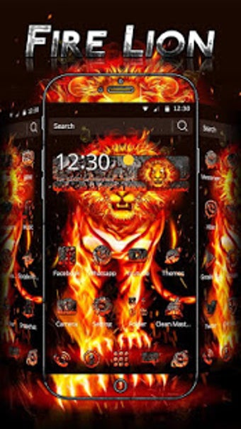 Image 2 for Fire Lion Theme