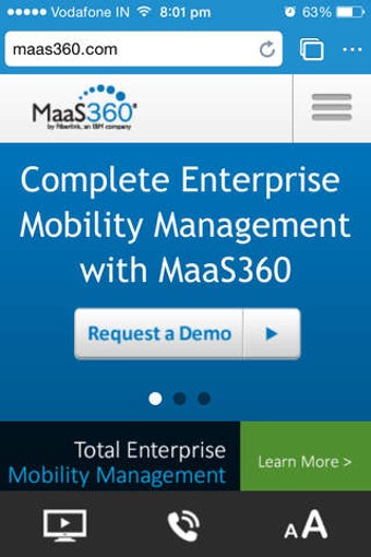Image 0 for MaaS360 Browser