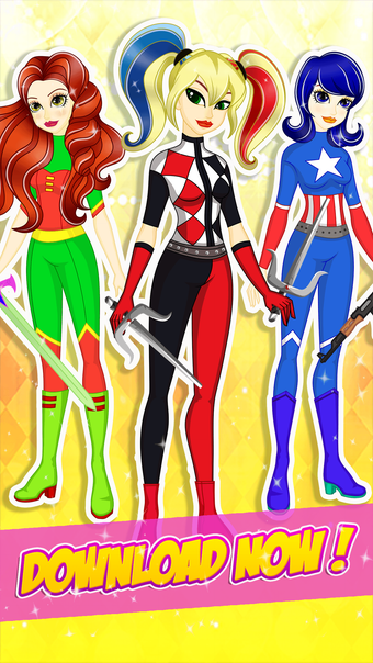 Image 0 for Super Hero Girls Dress Up…