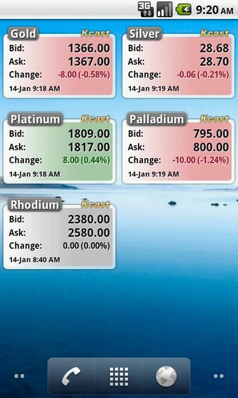 Image 3 for Gold Live! Widget