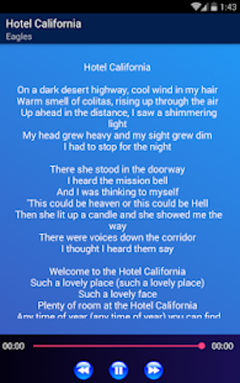 Image 1 for Eagles - Hotel California