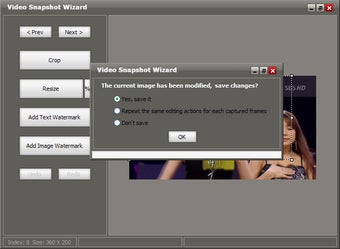 Image 1 for Video Snapshot Wizard