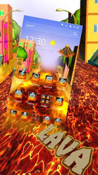 Imagen 0 para Flowing Lava Theme