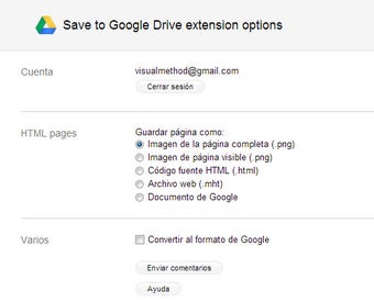 Imagen 0 para Save to Google Drive