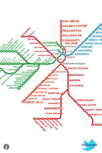 Image 0 for Boston T Map