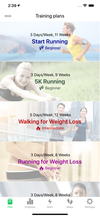 Running Walking Tracker Goals for iOS