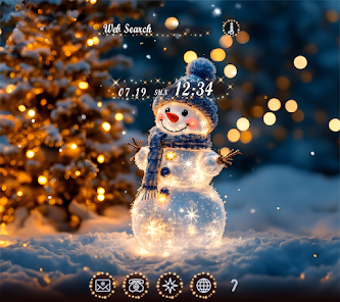 Image 0 for Twinkling Snowman Theme H…