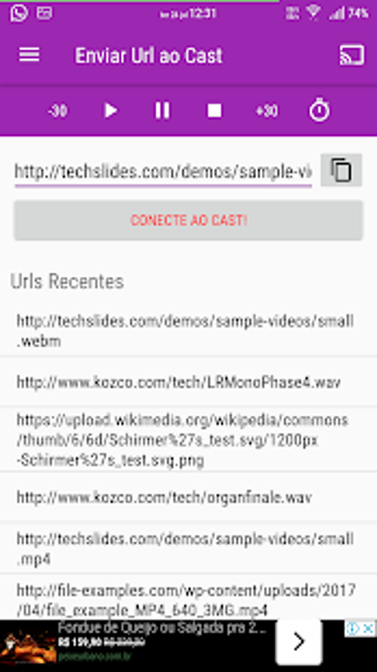 Imagen 3 para Url To Cast - Send Url to…
