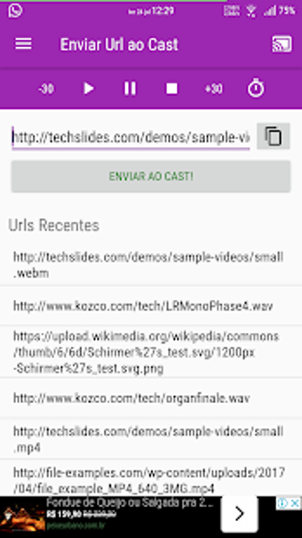 Imagen 0 para Url To Cast - Send Url to…