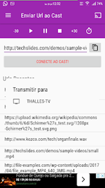 Imagen 1 para Url To Cast - Send Url to…