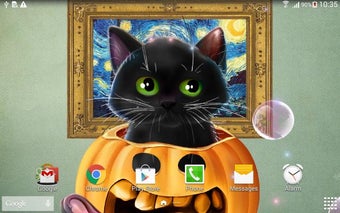 Imagen 3 para Cute Halloween Live Wallp…