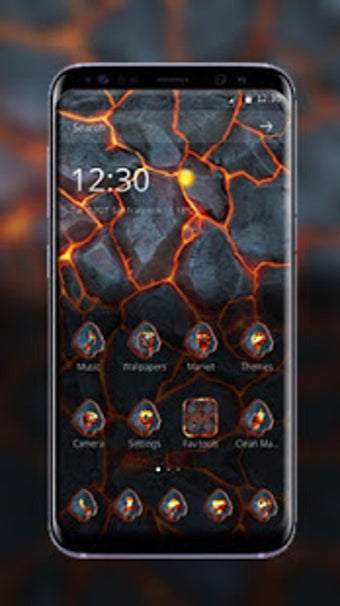Imagen 1 para Lava Theme
