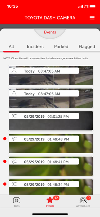 Imagen 1 para Toyota Dashcam Viewer