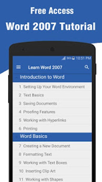 Imagen 0 para Learn Word 2007