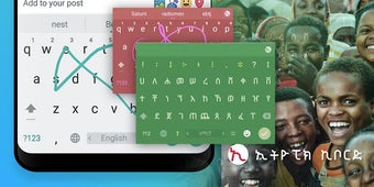 Imagen 1 para Amharic Keyboard - Ethiop…