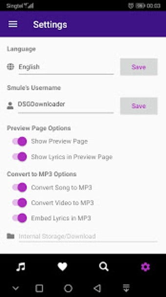 Image 2 for DSG Downloader for Smule