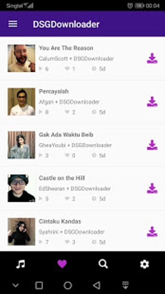 Image 1 for DSG Downloader for Smule