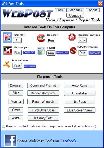 Image 0 for WebPost Tools