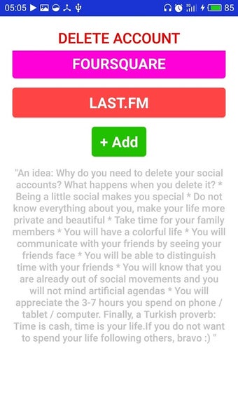 Image 3 for Delete Account