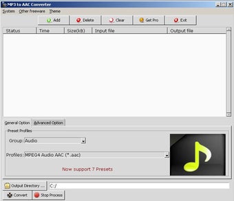 Image 0 for MP3 to AAC Converter
