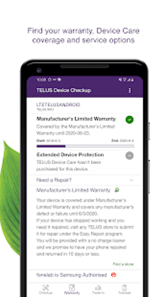 Image 1 for TELUS Device Checkup