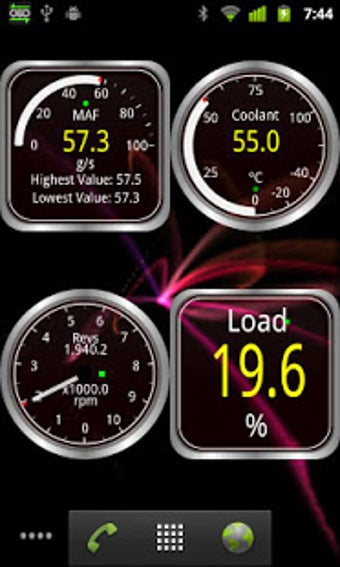 Image 0 for Widgets for Torque (OBD /…