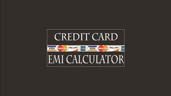 Image 0 for Credit Card EMI Calculato…