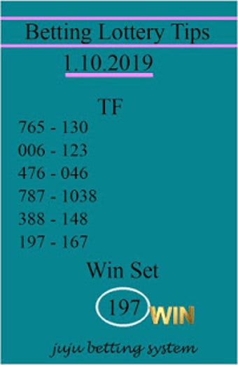 Image 0 for TF Thai Lottery