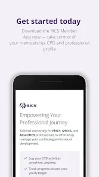 Image 0 for RICS Member App