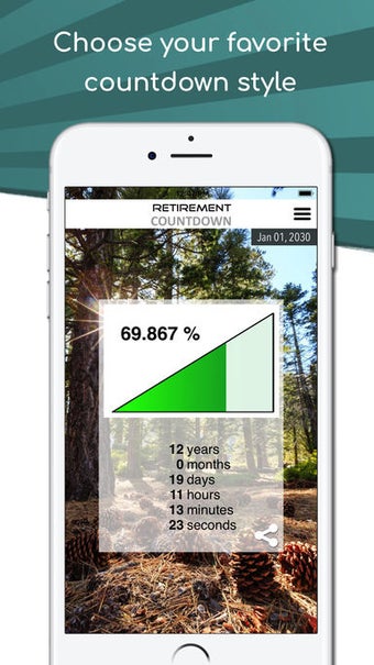 Image 0 for Retirement Countdown App