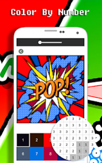 Image 3 for Pop Art Color By Number -…