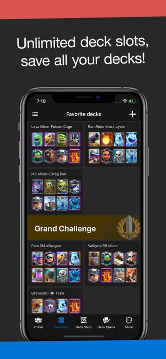Image 1 for Deck Shop for Clash Royal…