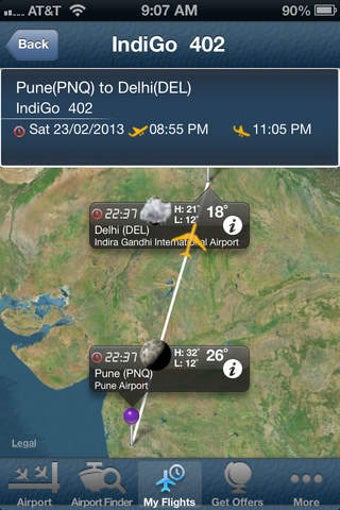 Image 0 for Delhi Airport + Flight Tr…