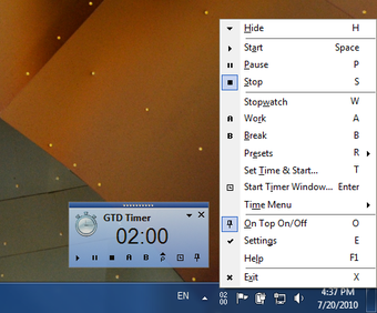 Image 0 for GTD Timer