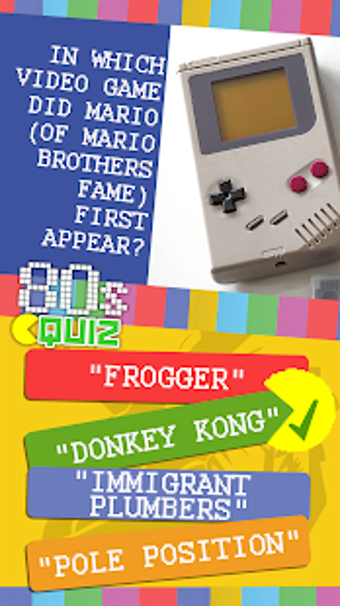 Imagen 2 para 80s Trivia Quiz Game - 19…