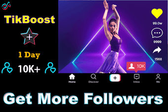 Image 1 for TikBooster for Tiktok fol…