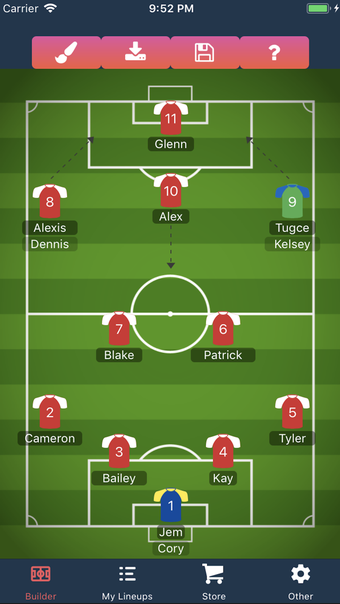 Image 1 for Build Lineup