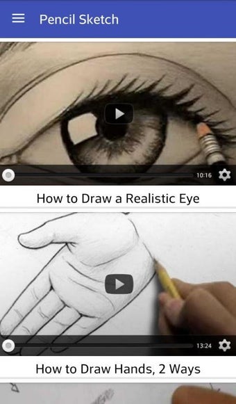 Imagen 2 para Pencil Sketch - Videos