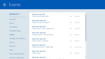 Image 0 for Ottawa Events for Windows…