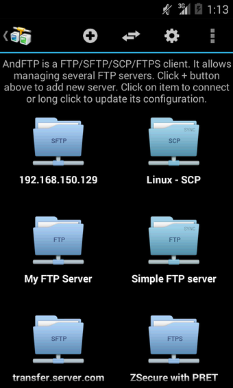 Imagen 1 para AndFTP (your FTP client)