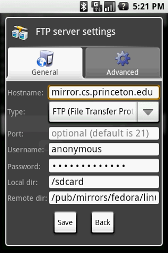 Imagen 1 para AndFTP (your FTP client)